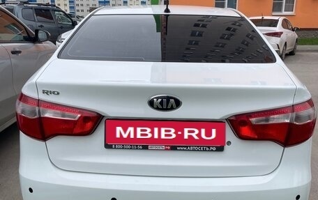 KIA Rio III рестайлинг, 2014 год, 815 000 рублей, 4 фотография