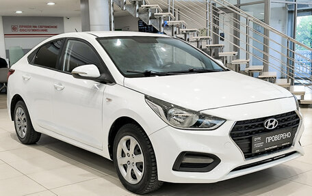 Hyundai Solaris II рестайлинг, 2018 год, 899 000 рублей, 7 фотография