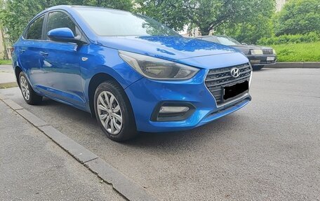 Hyundai Solaris II рестайлинг, 2019 год, 1 020 000 рублей, 3 фотография