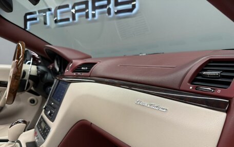 Maserati GranCabrio, 2010 год, 8 000 000 рублей, 27 фотография