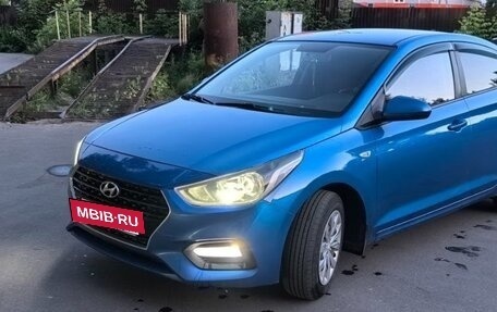 Hyundai Solaris II рестайлинг, 2017 год, 1 500 000 рублей, 4 фотография