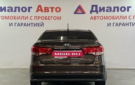 KIA Rio III рестайлинг, 2016 год, 887 000 рублей, 4 фотография