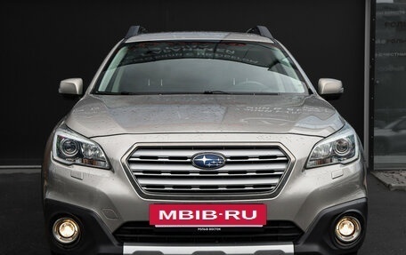 Subaru Outback IV рестайлинг, 2017 год, 2 297 000 рублей, 2 фотография