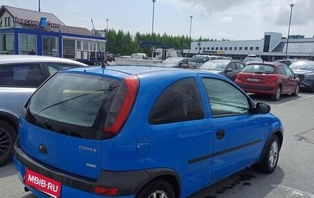 Opel Corsa C рестайлинг, 2001 год, 200 000 рублей, 4 фотография