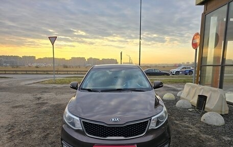 KIA Rio III рестайлинг, 2015 год, 1 100 000 рублей, 1 фотография