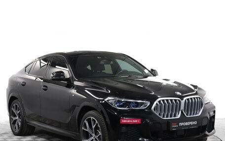 BMW X6, 2020 год, 6 200 000 рублей, 3 фотография