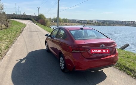 Hyundai Solaris II рестайлинг, 2018 год, 1 290 000 рублей, 10 фотография