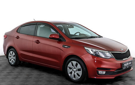 KIA Rio III рестайлинг, 2016 год, 970 000 рублей, 3 фотография