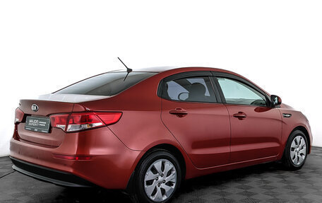 KIA Rio III рестайлинг, 2016 год, 970 000 рублей, 5 фотография