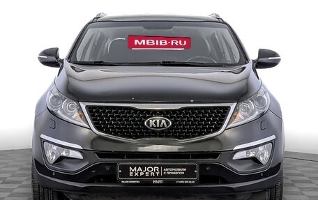 KIA Sportage III, 2014 год, 1 385 000 рублей, 2 фотография
