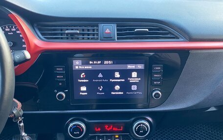 KIA Rio IV, 2020 год, 1 490 000 рублей, 12 фотография