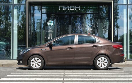 KIA Rio III рестайлинг, 2017 год, 795 000 рублей, 2 фотография