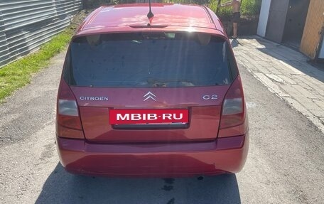 Citroen C2, 2006 год, 360 000 рублей, 6 фотография