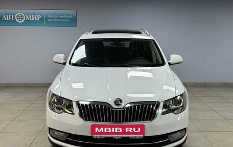 Skoda Superb III рестайлинг, 2014 год, 1 605 000 рублей, 2 фотография