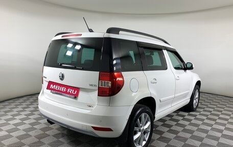 Skoda Yeti I рестайлинг, 2014 год, 1 177 000 рублей, 5 фотография