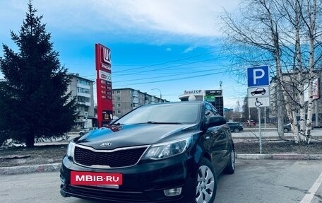 KIA Rio III рестайлинг, 2015 год, 950 000 рублей, 2 фотография