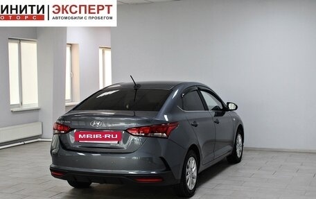 Hyundai Solaris II рестайлинг, 2021 год, 1 659 900 рублей, 4 фотография