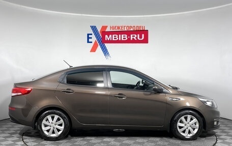 KIA Rio III рестайлинг, 2016 год, 1 015 000 рублей, 3 фотография