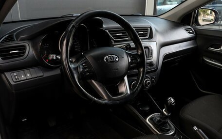 KIA Rio III рестайлинг, 2014 год, 997 000 рублей, 10 фотография