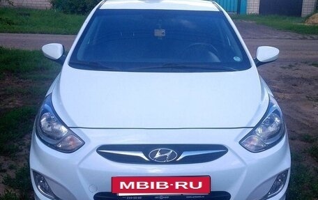 Hyundai Solaris II рестайлинг, 2014 год, 949 000 рублей, 39 фотография