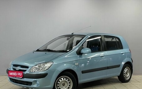 Hyundai Getz I рестайлинг, 2006 год, 570 000 рублей, 1 фотография