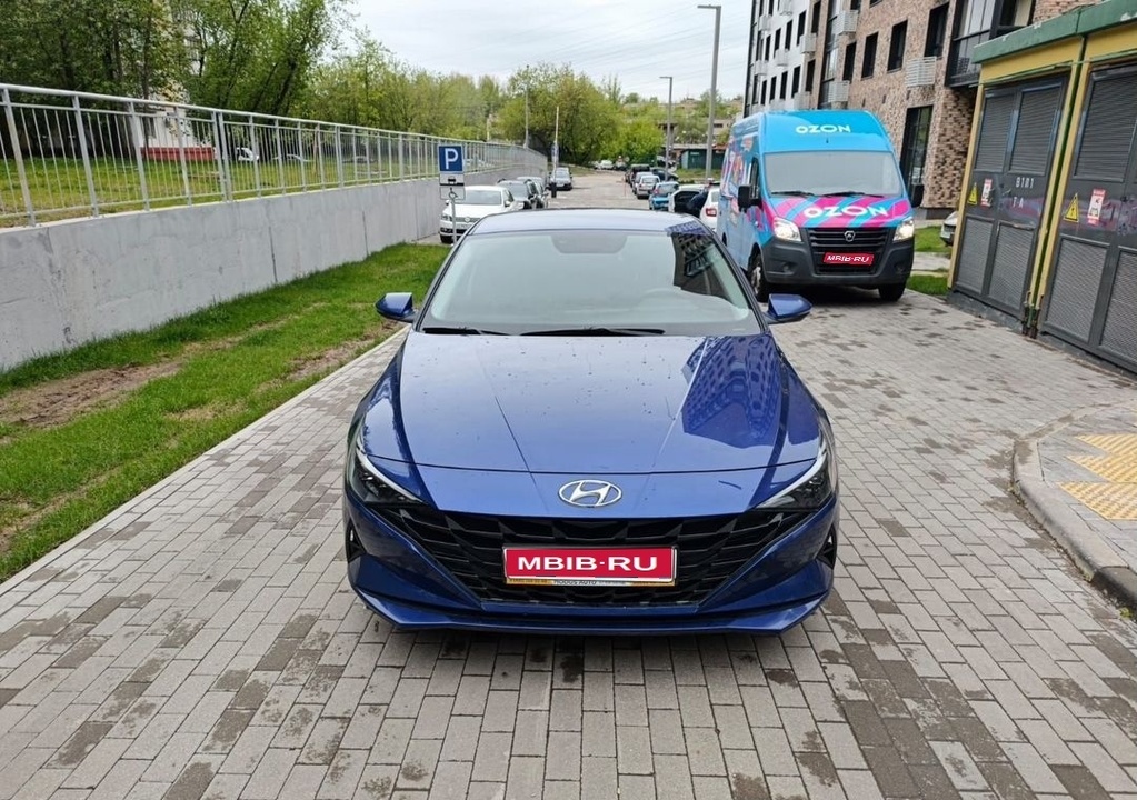 Hyundai Elantra, 2021 год, 2 370 000 рублей, 1 фотография