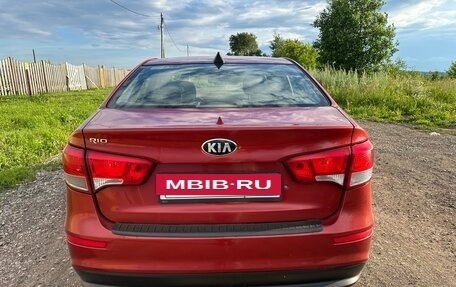 KIA Rio III рестайлинг, 2017 год, 835 000 рублей, 4 фотография
