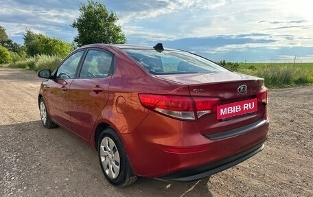 KIA Rio III рестайлинг, 2017 год, 835 000 рублей, 3 фотография