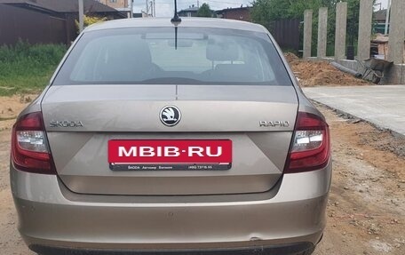 Skoda Rapid I, 2017 год, 1 500 000 рублей, 5 фотография
