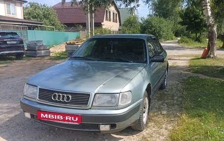 Audi 100, 1991 год, 156 000 рублей, 2 фотография