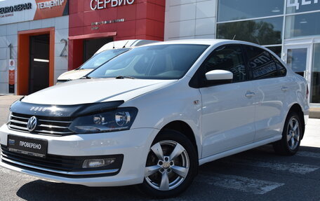 Volkswagen Polo VI (EU Market), 2016 год, 1 099 000 рублей, 3 фотография