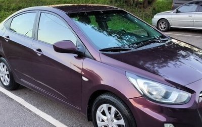 Hyundai Solaris II рестайлинг, 2011 год, 870 000 рублей, 1 фотография