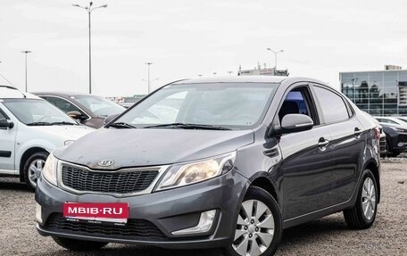 KIA Rio III рестайлинг, 2012 год, 595 000 рублей, 1 фотография