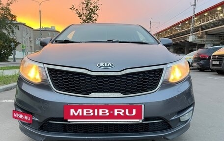 KIA Rio III рестайлинг, 2016 год, 980 000 рублей, 2 фотография