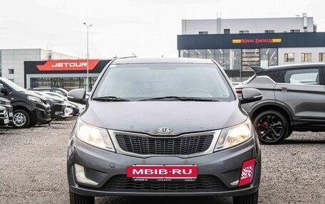 KIA Rio III рестайлинг, 2012 год, 595 000 рублей, 2 фотография