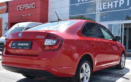 Skoda Rapid I, 2019 год, 1 600 000 рублей, 9 фотография