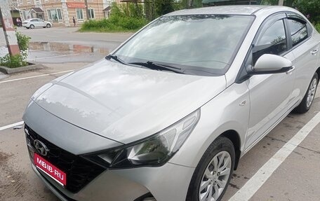 Hyundai Solaris II рестайлинг, 2021 год, 1 660 000 рублей, 1 фотография