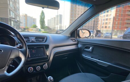 KIA Rio III рестайлинг, 2015 год, 1 045 000 рублей, 18 фотография