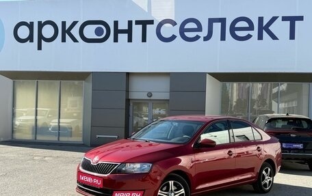 Skoda Rapid I, 2015 год, 1 090 000 рублей, 1 фотография