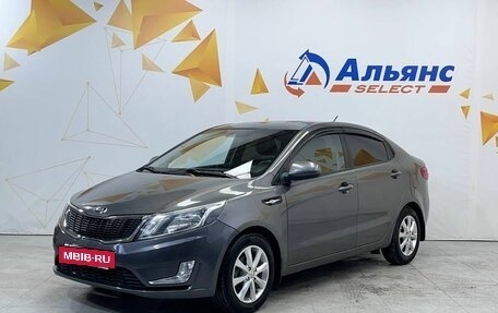 KIA Rio III рестайлинг, 2013 год, 900 000 рублей, 7 фотография