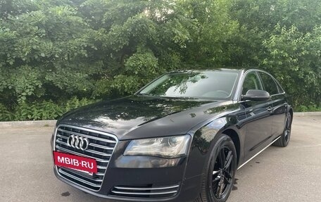 Audi A8, 2013 год, 1 850 000 рублей, 21 фотография