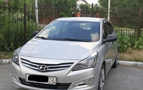 Hyundai Solaris II рестайлинг, 2014 год, 1 100 000 рублей, 2 фотография