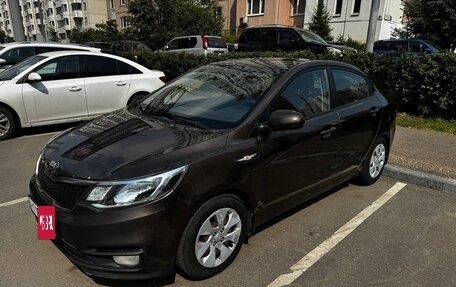 KIA Rio III рестайлинг, 2015 год, 820 000 рублей, 4 фотография