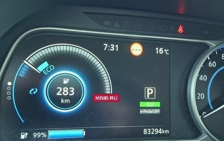 Nissan Leaf II, 2020 год, 2 490 000 рублей, 19 фотография