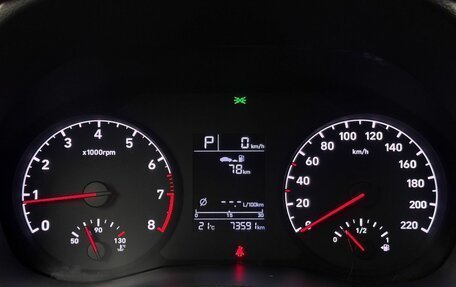 Hyundai Solaris II рестайлинг, 2017 год, 1 349 000 рублей, 11 фотография