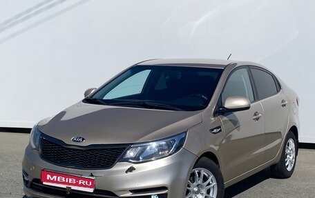 KIA Rio III рестайлинг, 2015 год, 880 000 рублей, 1 фотография
