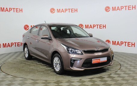 KIA Rio IV, 2018 год, 1 662 000 рублей, 3 фотография