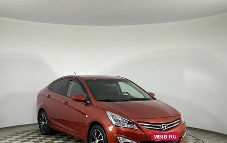 Hyundai Solaris II рестайлинг, 2015 год, 965 000 рублей, 3 фотография