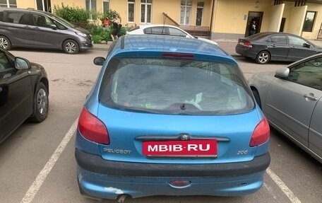 Peugeot 206, 2002 год, 110 000 рублей, 5 фотография