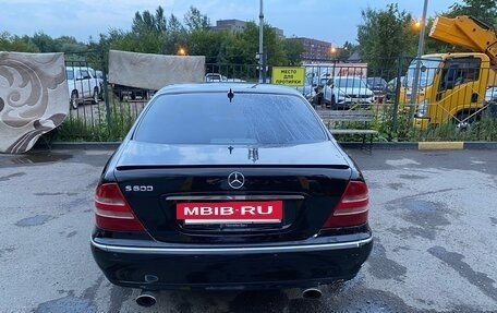 Mercedes-Benz S-Класс, 2000 год, 345 000 рублей, 6 фотография